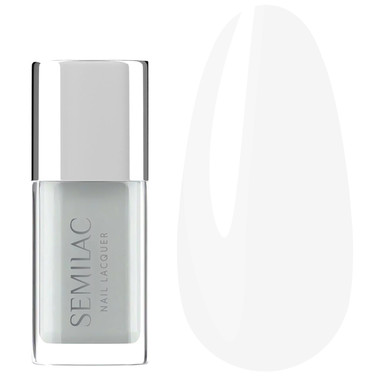 Classic nail polish Semilac Nail Lacquer 108 Classic White 9 ml - Фото №1