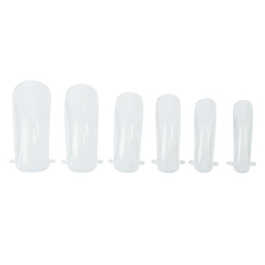 Upper forms Lunamoon Dual Nail Forms Short Classic Square (120 pcs) - Фото №1