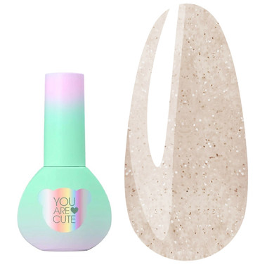 Гель YOUARECUTE Bottle Gel 6 беж с шиммером 5 мл (994-4001-0952) - Фото №1