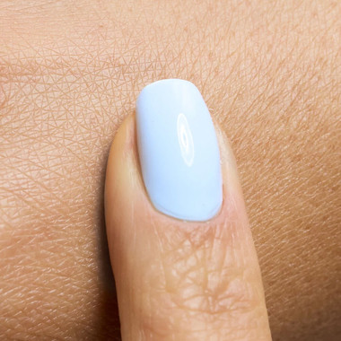 Классический лак для ногтей Semilac Nail Lacquer 123 Sky Blue 9 мл - Фото №3