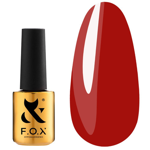 Gel Polish FOX Spectrum №039 red classic 7 ml - Фото №1