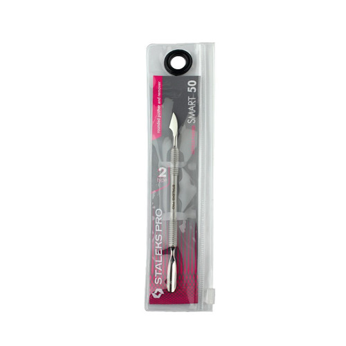 Manicure pusher Staleks SMART 50 TYPE 2 (rounded pusher + cleaner) - Фото №2