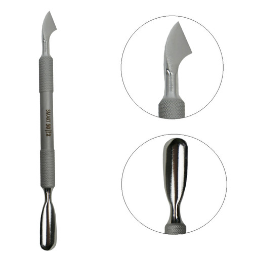 Manicure pusher Staleks SMART 50 TYPE 2 (rounded pusher + cleaner) - Фото №1