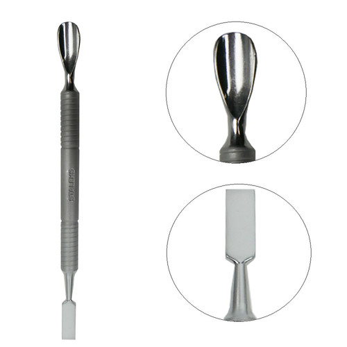 Manicure pusher Staleks BEAUTY & CARE 30 TYPE 2 (rounded pusher + straight pusher)