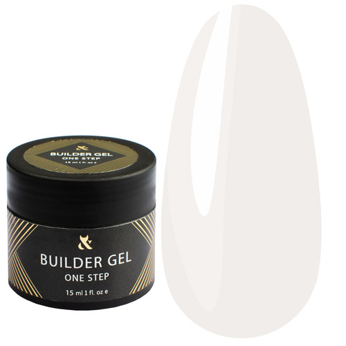 F.O.X Builder gel One step Clear кристально прозрачный 15 мл