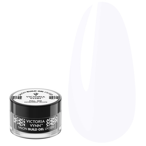 Builder gel Victoria Vynn 02 extremely white 15 ml - Фото №1