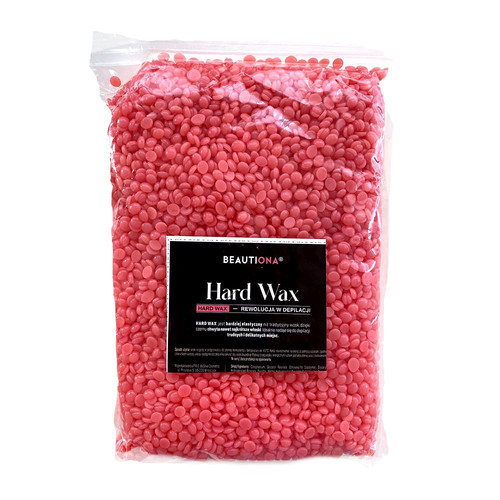 Горячий воск в гранулах BEAUTIONA Hard Wax Pink 1000 г