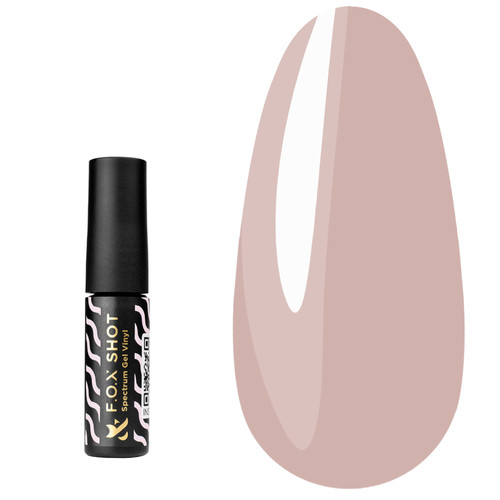 F.O.X SHOT Гель-лак Spectrum Gel Vinyl 008 серый беж, 5 г