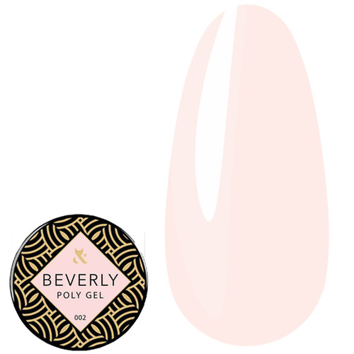 Акригель F.O.X Beverly 002 розовый 30 ml