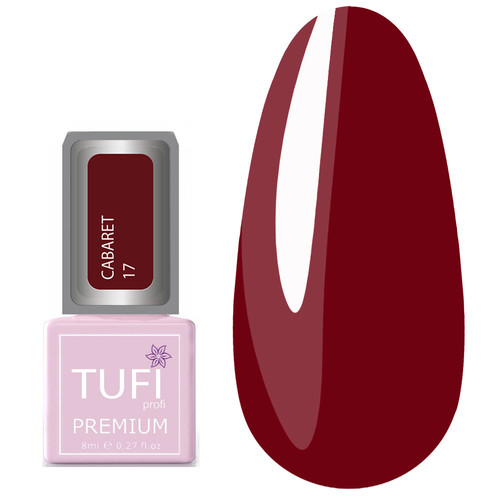 Гель-лак TUFI profi  PREMIUM Cabaret  17 Вино 8мл (0102572) - Фото №1