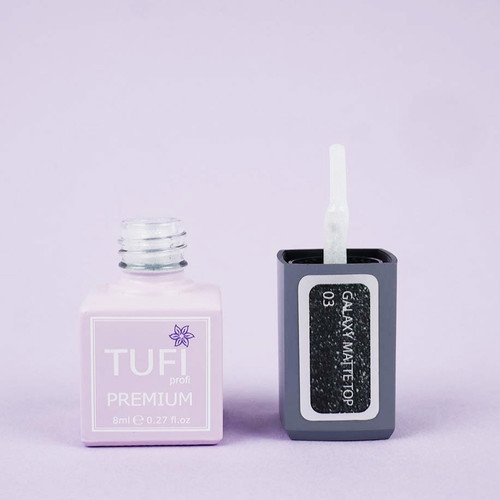Топ TUFI profi PREMIUM Galaxy Matte Top 03 Вега 8 мл (0133941) - Фото №3