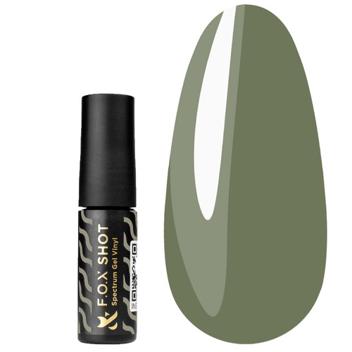 F.O.X SHOT Spectrum Gel Vinyl 015 гель-лак 5 мл темно-зеленый
