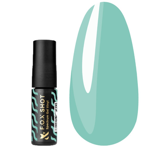 F.O.X SHOT Spectrum Gel Vinyl 056 гель-лак 5 мл бирюзовый