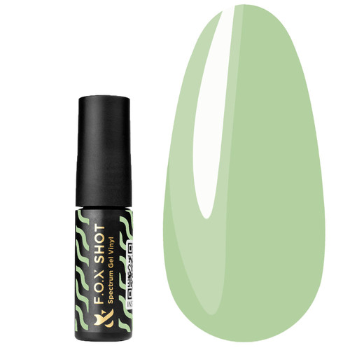 F.O.X SHOT Spectrum Gel Vinyl 057 гель-лак 5 мл молочный лайм