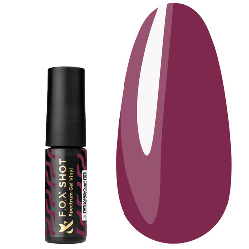 F.O.X SHOT Spectrum Gel Vinyl 088 гель-лак 5 мл сливовый