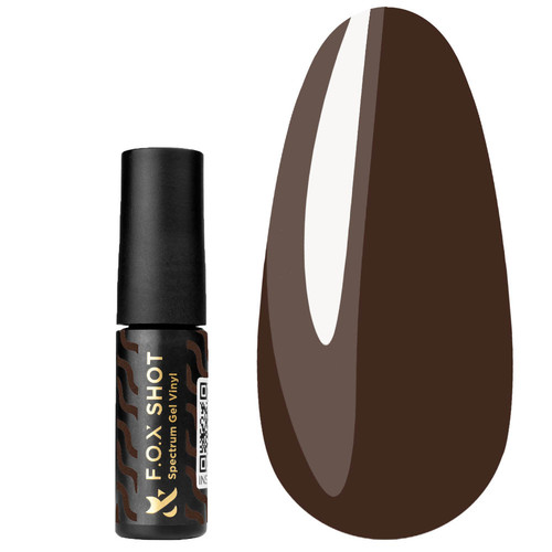 F.O.X SHOT Spectrum Gel Vinyl 093 гель-лак 5 мл коричневый