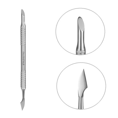 Manicure pusher Staleks Pro EXPERT 90 TYPE 3 (slant pusher and cleaner) - Фото №1