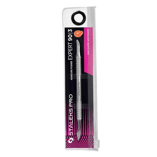 Manicure pusher Staleks Pro EXPERT 90 TYPE 3 (slant pusher and cleaner) - Фото №2