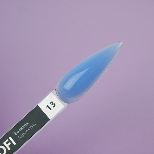 Acrylic gel TUFI profi  PREMIUM  13 Cornflower 15 g (0121667) - Фото №2
