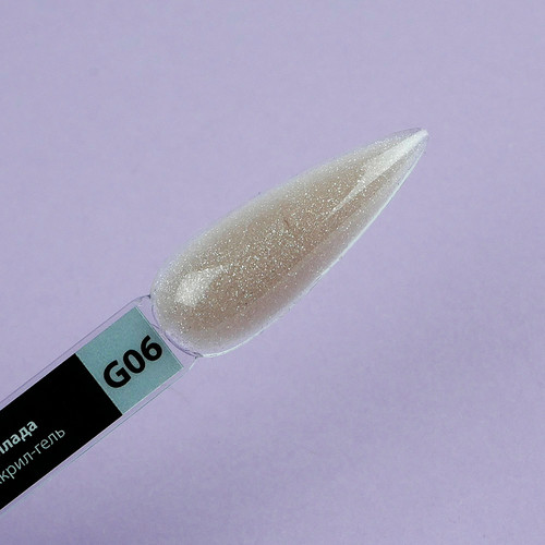 Acrylic gel TUFI profi  PREMIUM  G06 Pallad 15 g (0121674) - Фото №2