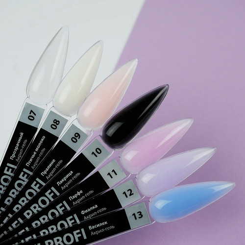 Acrylic gel TUFI profi  PREMIUM  13 Cornflower 15 g (0121667) - Фото №3