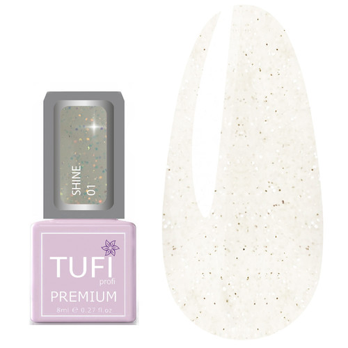 Гель-лак TUFI profi PREMIUM Shine 01 Мэрилин 8 мл (0123416) - Фото №1