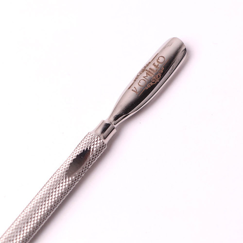 KOMILFO double-sided manicure spatula (pusher + ax) in a diachronic case (172113) - Фото №2