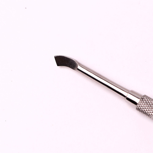 KOMILFO double-sided manicure spatula (pusher + ax) in a diachronic case (172113) - Фото №3