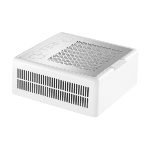 Tabletop dust collector for manicure TERI 800 M white (silver mesh) - Фото №2