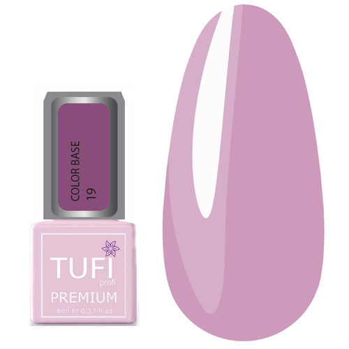 Цветная база TUFI profi PREMIUM Color Base 019 изабелла 8 мл (0123358) - Фото №1