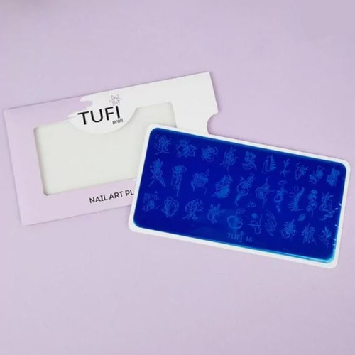 Пластина для стемпинга TUFI profi PREMIUM №16 (0123367) - Фото №3