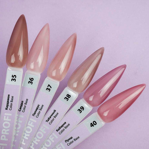 Цветная база TUFI profi PREMIUM Color Base 036 сандал 8 мл (0123380) - Фото №5
