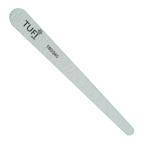 The nail file TUFI profi  PREMIUM polyurethane-based 180/240, 17.8 cm 1 pc (0102950) - Фото №1