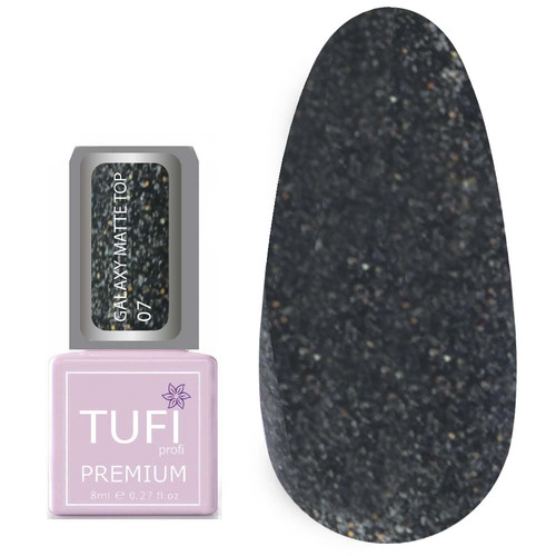 Топ TUFI profi PREMIUM Galaxy Matte Top 07 Кассиопея 8 мл (0133932) - Фото №1