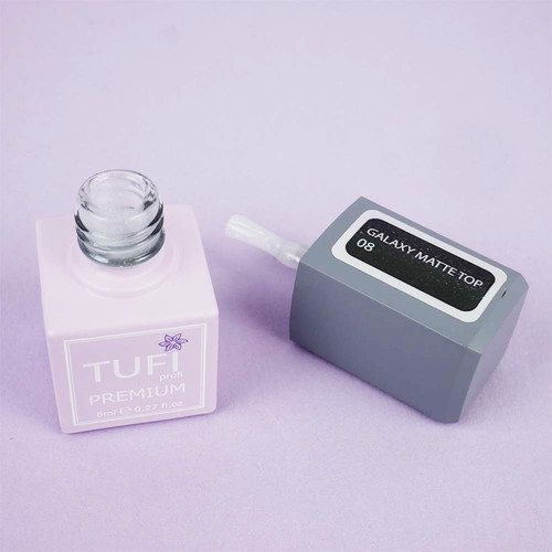 Топ TUFI profi PREMIUM Galaxy Matte Top 08 Лира 8 мл (0133943) - Фото №3