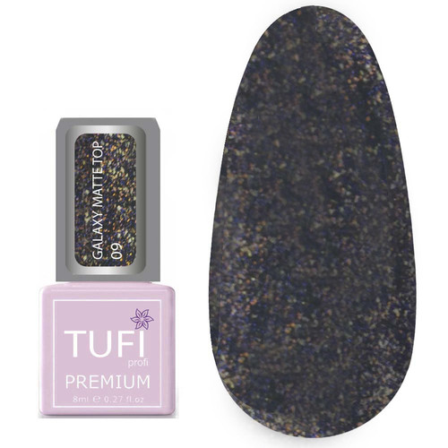 Топ TUFI profi PREMIUM Galaxy Matte Top 09 Мира 8 мл (0133947) - Фото №1