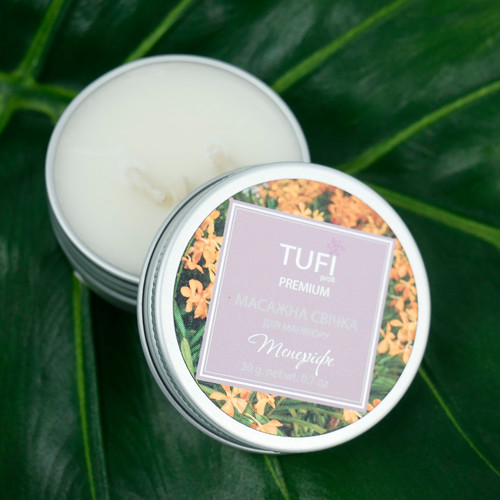 Массажная спа свеча для рук TUFI profi PREMIUM Тенерифе 30 г (0125408) - Фото №2