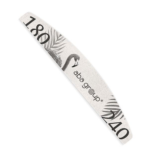 Aba Group SAFE PACKAGE Half moon nail file 180/240 STANDARD - FLAMING - Фото №1