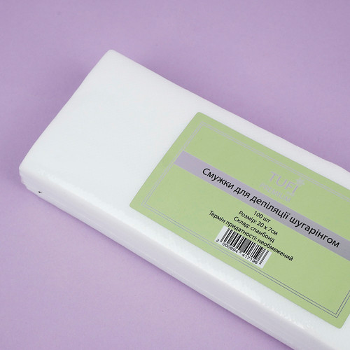 Depilation stripes (for sugaring) TUFI profi PREMIUM 100 pcs (0121131) - Фото №3