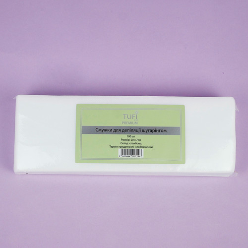 Depilation stripes (for sugaring) TUFI profi PREMIUM 100 pcs (0121131) - Фото №4