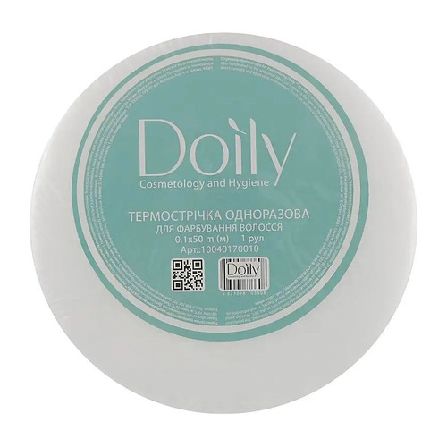 Термолента для окрашивания волос Doily® белый 1 рул