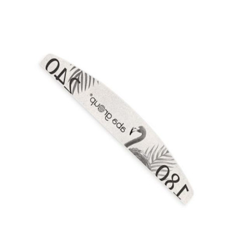 Aba Group Nail file CROSS MOON 180/240 STANDARD - FLAMING, 25 pieces - Фото №1