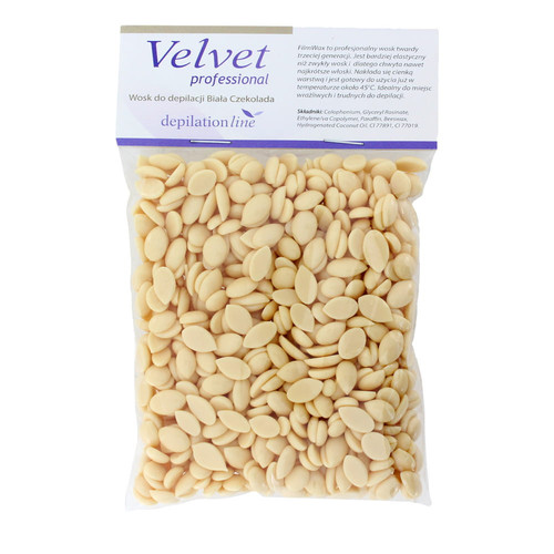 Горячий воск в гранулах Velvet Professional FilmWax белый шоколад 100 г
