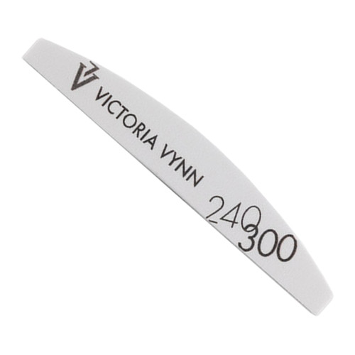 Nail file Victoria Vynn 240/300, white crescent