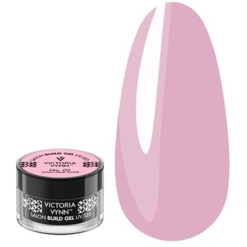 Builder gel Victoria Vynn 07 Light Pink Rose 50ml - Фото №1