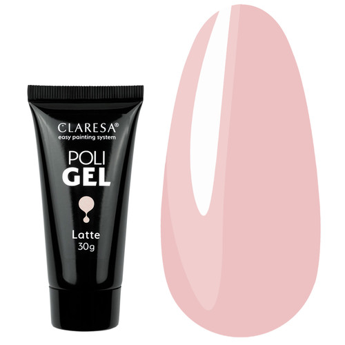 Акригель Claresa POLI GEL LATTE розовый 30 g