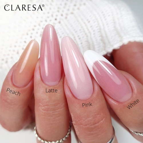 Акригель Claresa POLI GEL LATTE розовый 30 g - Фото №2