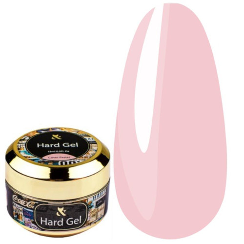 Гель для моделирования F.O.X Hard gel Cover Pastel 15 мл - Фото №1