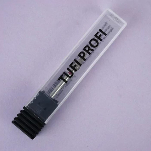 Cutter for manicure TUFI profi PREMIUM diamond cone hemispherical end 885 025B 2.5 mm blue cut - Фото №2