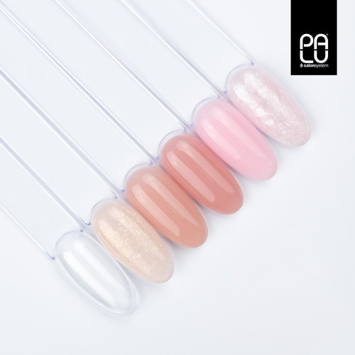 Building gel PALU BUILDER POWDER PINK 12 ml - Фото №4